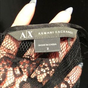 Armani Exchange Dresses - Armani Exchange metallic lace dress size 2 Armani Exchange Dresses - Armani Exchange metallic lace dress size 2